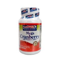 Mega Cranberry Vitamina C + Vitamina E 60 Capsulas 400Mg