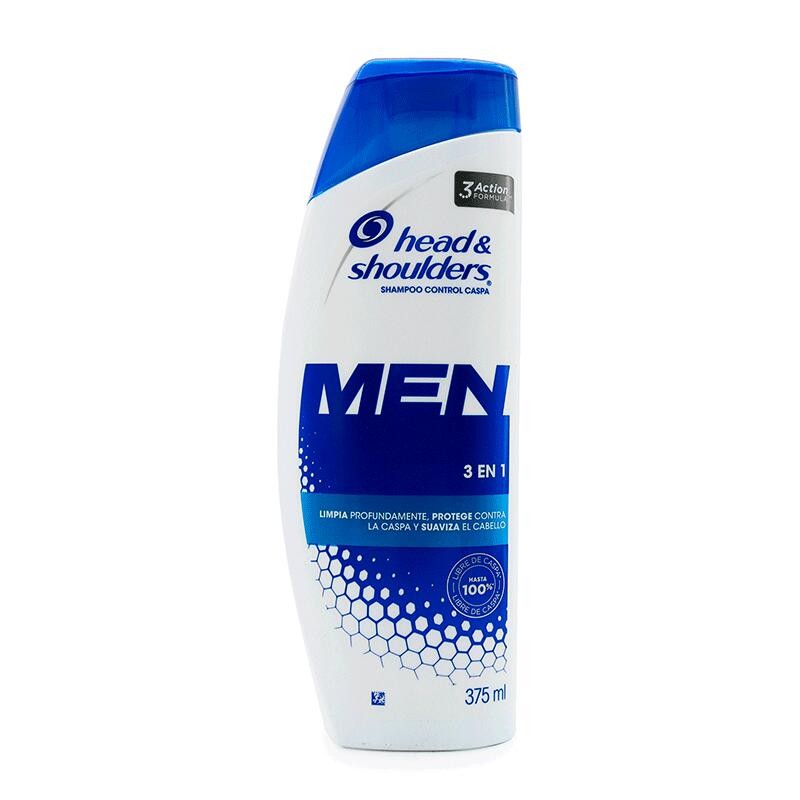 Shampoo Head&Shoulders Men 3en1 375mL