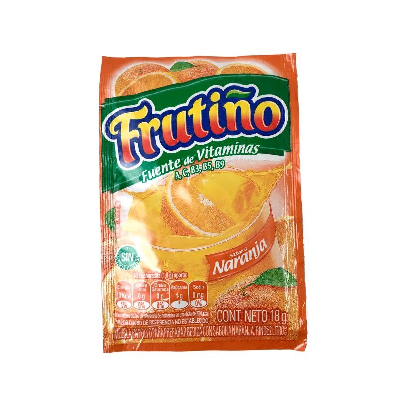 Frutiño Naranja 18gr