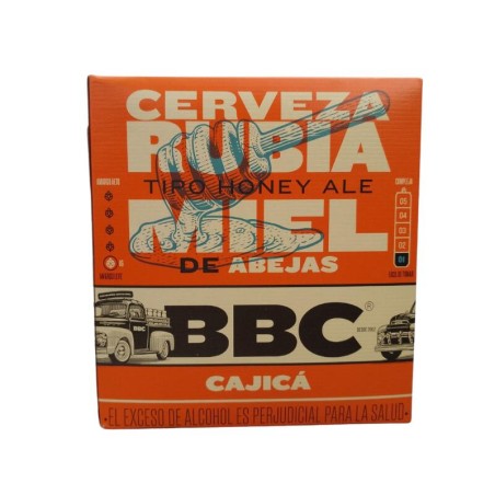 Cerveza Bbc Miel Lata X269Ml X4Und