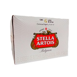 Cerveza Stella Artois 6unds 269mL