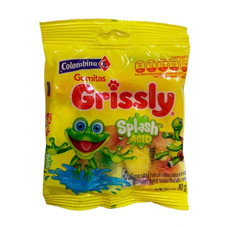 Gomas Grisly Splash 80gr