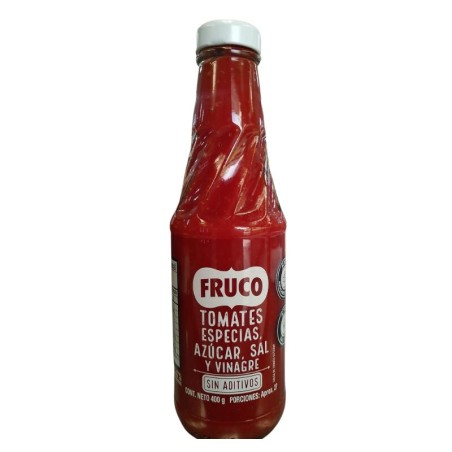 Salsa De Tomate Fruco X400G En vidrio