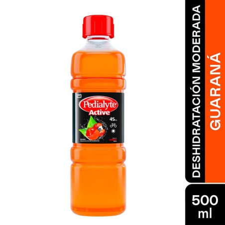 Suero Pedialyte Guaraná 45meq 500mL