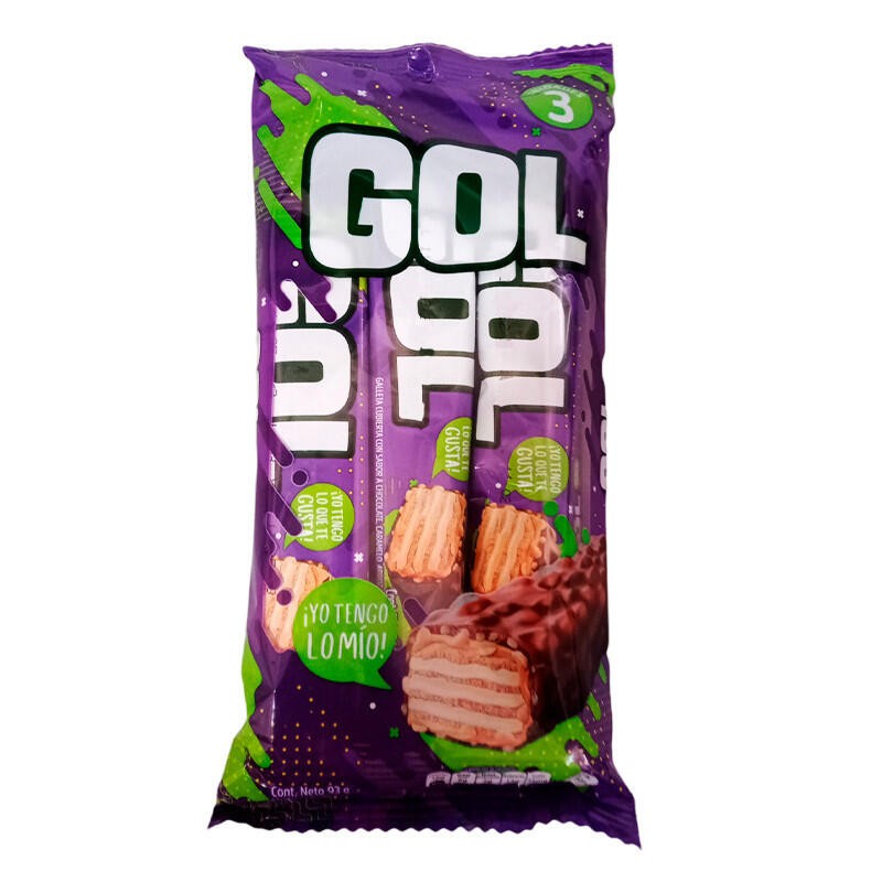 Chocolatina Gol Original 3unds 93gr