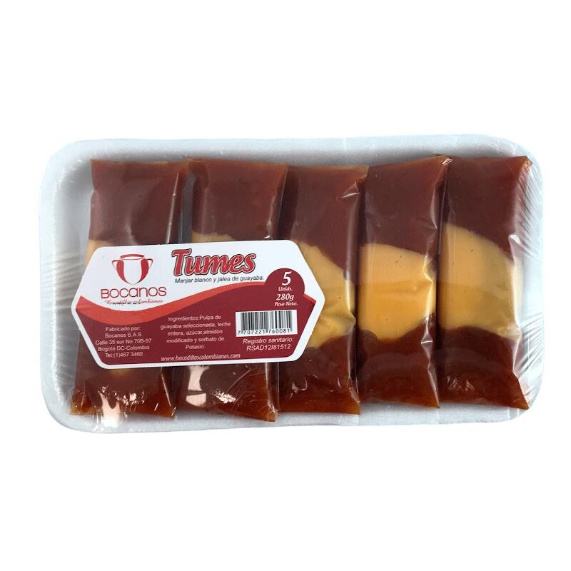 Tumes Bocanos 5 Und 280gr