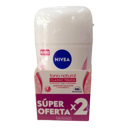 Desodorate Nivea Aclarado Natural Barra X2Und X50G