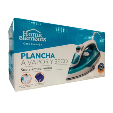 Plancha a Vapor y Seco Home Elements