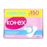 Protectores Diarios Kotex 150 Und