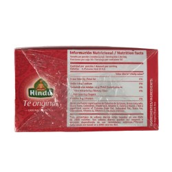 Té Hindú Original 50 Und 80gr