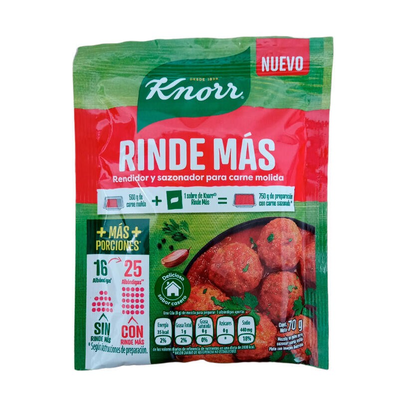 Sazonador Knorr Rinde Más 70gr