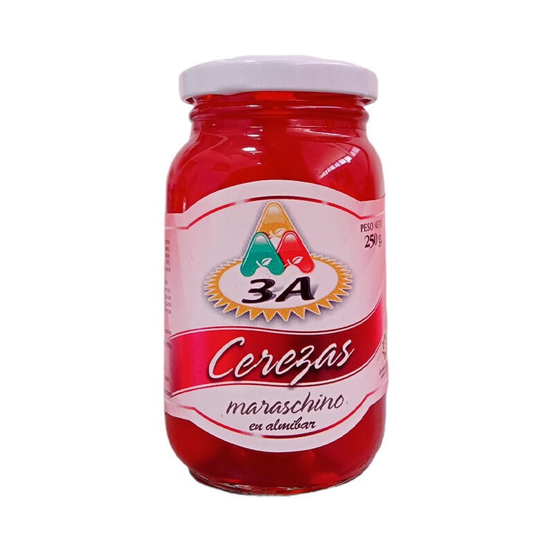 Cerezas Maraschino en Almibar 3A 250gr