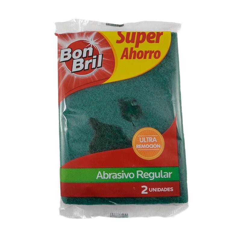 Esponja Bon Bril Abrasivo Regular 2 Und