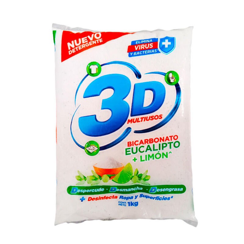 Detergente Eucalipto 3D 1000gr