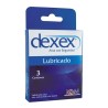 Preservativos Dexex Lubricado 3 Und Icom