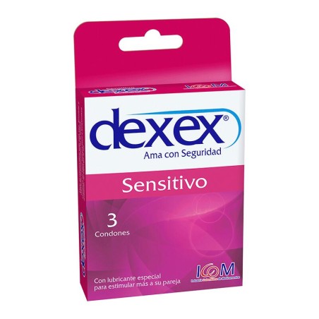 Preservativos Dexex Sensitivo 3 Und Icom