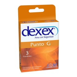 Preservativos Dexex Punto G 3 Und Icom