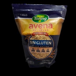 Avena Hojuelas Toning Premium Sin Gluten 1000 gr.