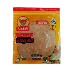 Tortillas Integrales Bawbi Tamaño L 10unds 450gr