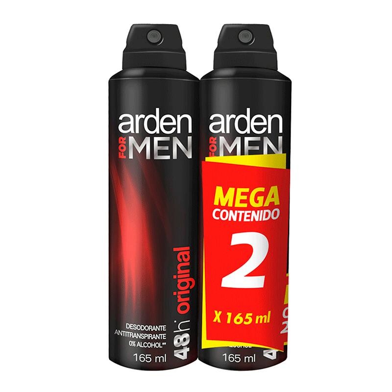 Desodorante Arden For Men Original Spray 2 Und 330ml