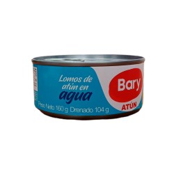 Atún Lomito en Agua Bary 160gr