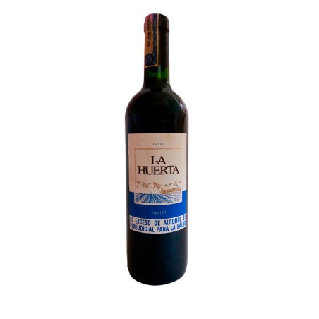 Vino La Huerta Merlot 750mL