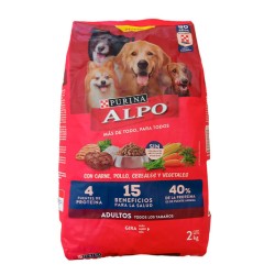 Purina Alpo 4 Proteínas adultos 2000gr