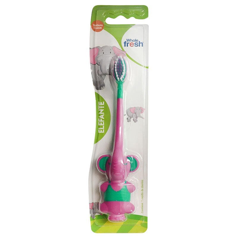 Cepillo Dental Wholefresh Kids Elefante Suave