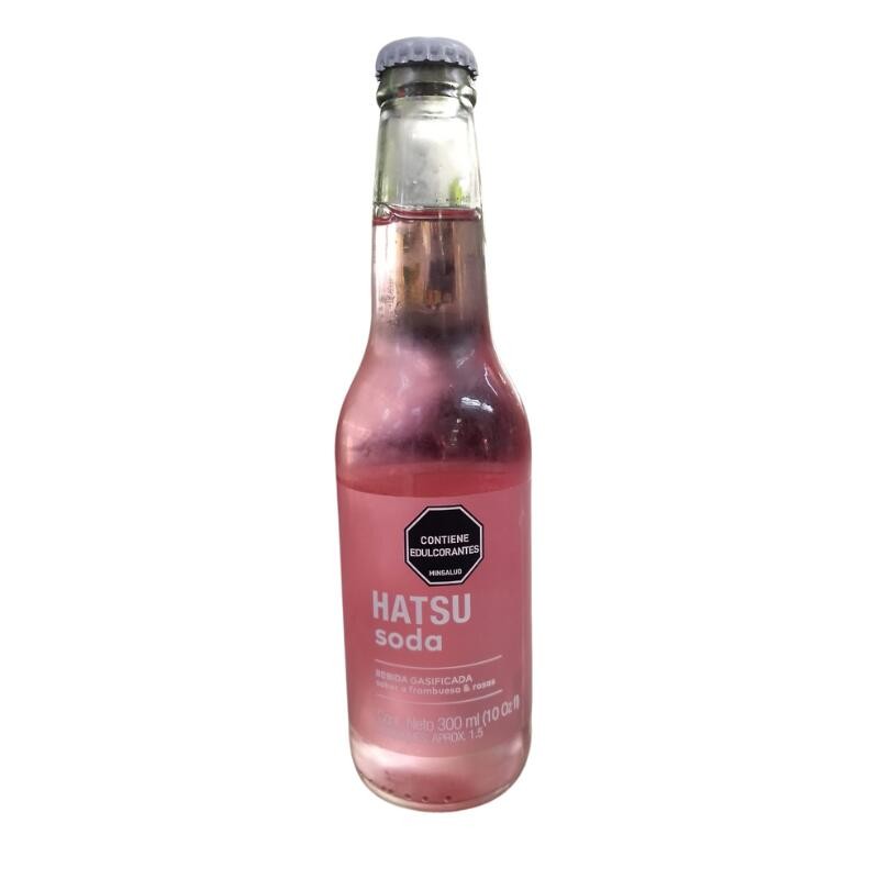 Soda Hatsu Frambuesa & Rosas X 300Ml