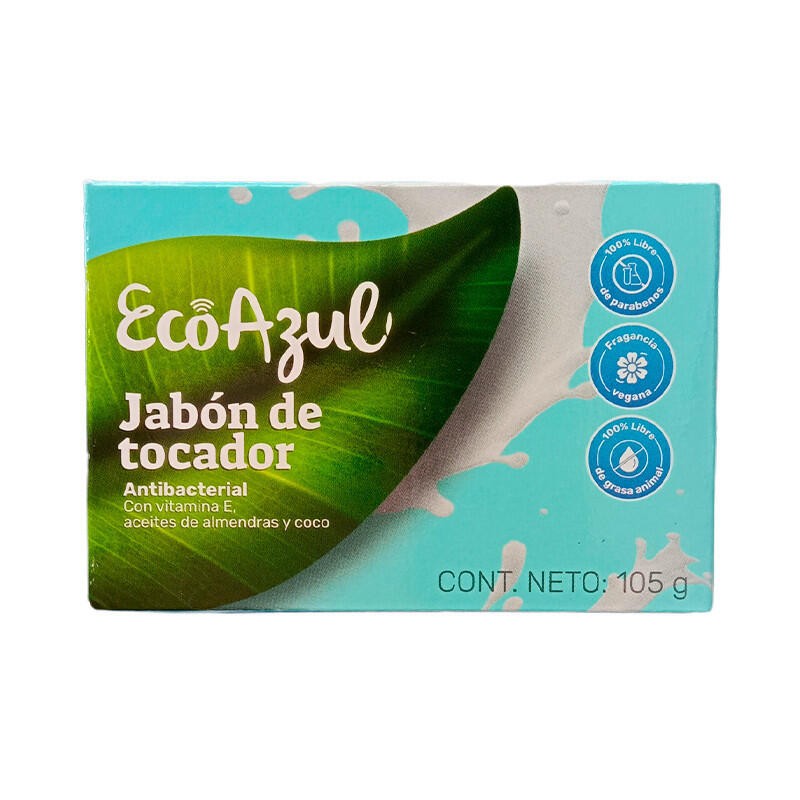 Jabón EcoAzul Antibacterial 105gr