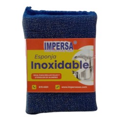 Esponja Impersa Inoxidable X1 Unidad