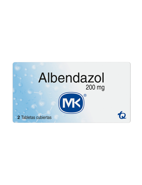 Albendazol Mk 200mg 2...