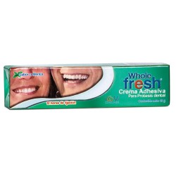 Crema Adhesiva Wholefresh Menta 40gr