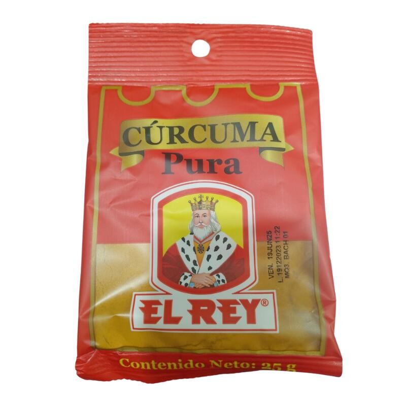 El Rey Cúrcuma Pura X25G Condimento