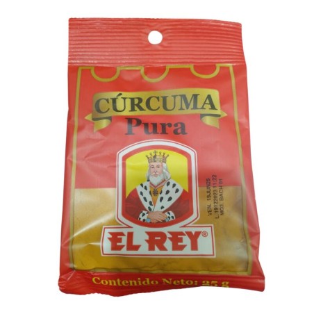 El Rey Cúrcuma Pura X25G Condimento