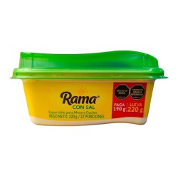 Margarina Rama con Sal x 190 gr Lleve 220 gr