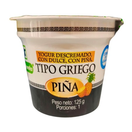 Yogurt griego Colanta piña x125g