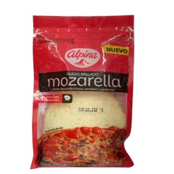 Queso mozarella Alpina rallado x300g