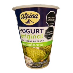 Yogurt Alpina guanábana x200g