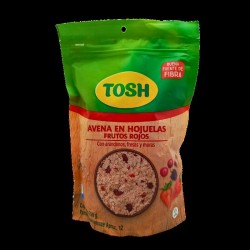 Cereal Tosh Avena En Hojuelas Frutos Rojos 290 gr