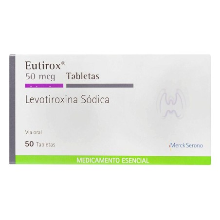 Eutirox Merck 50 Tabletas 50mcg