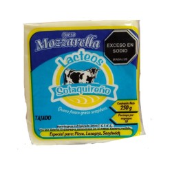 Queso Sotaquiñero Tajado Mozzarella x250g