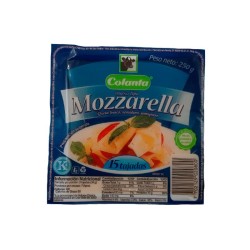 Queso Colanta Mozzarella Tajado 15 Tajadas 250gr