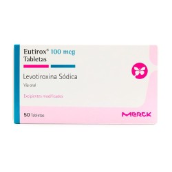 Eutirox Merck 50 Tabletas 100mcg