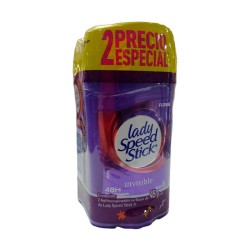 Desodorante Lady Speed Stick Floral Barra 2 Und 90gr