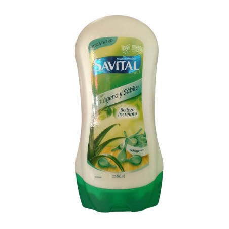 Acondicionador Savital Colágeno Y Sábila X490ml