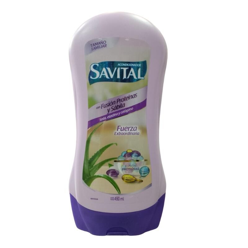 Acondicionador Savital Fusión De Proteínas y Sábila X490ML