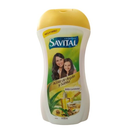 Shampoo Savital Aceite Argan y Sabila X 510ml