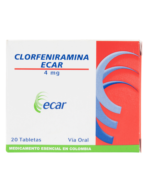 Clorfeniramina Ecar 20...