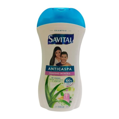 Shampoo Savital Anticaspa Suavidad Increíble X510ML